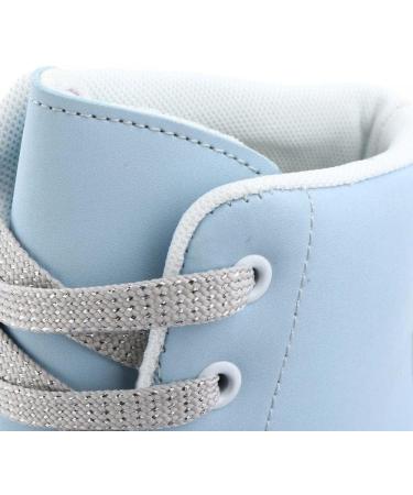 XUDREZ SkyBlue Frosted High-top Roller Skates for Women/Girls US 8 - Beginner Classic Double-Row Design for Indoor/Outdoor Use - Buy Online on GoSupps.com