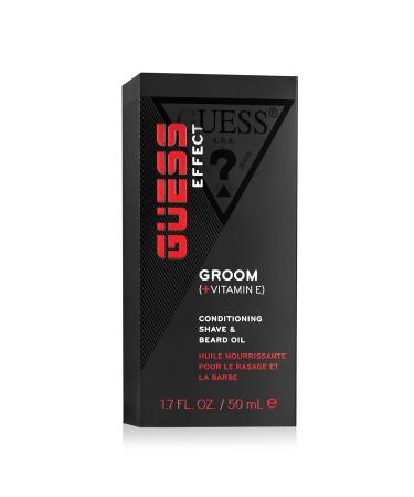Buy Guess Effect Boost Conditioning Shave & Beard Oil for Men - 1.7 oz | International Shipping Available - Buy Online on GoSupps.com