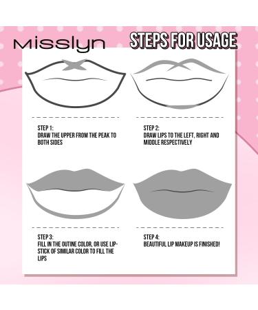  Misslyn Misslyn Long Lasting Fleshy Lip Liner Precision Lip Liner for Light Shade Makeup 3 Pack - Buy Online on GoSupps.com