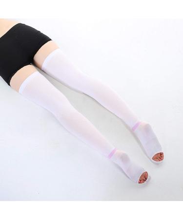 Derclive Thigh-High Compression Socks - 20-30 mmHg Closed Toe Non-Slip Support Stockings for Ultimate Comfort & Support - Buy Online on GoSupps.com