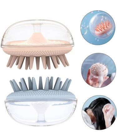 Combined Bathing Brush & Massage Tool - 2-Piece Hair Massager & Shampoo Brush for Ultimate Relaxation | Plastic Head Massager - Buy Online on GoSupps.com