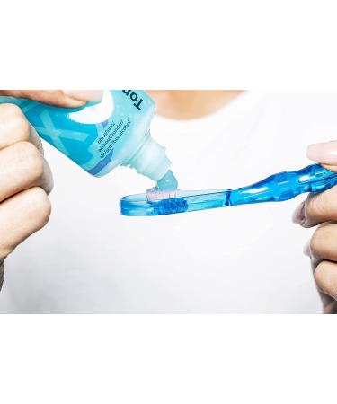 2x Tongue Scraps - Professional 2-in-1 Tongue Cleaning Brush for Fresh Breath & Enhanced Oral Hygiene | Combat Bad Breath & Improve Gut Health - Red - Buy Online on GoSupps.com