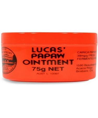 Lucas' Papaw Ointment 75g Papaya 2.64 Ounce (Pack of 1)