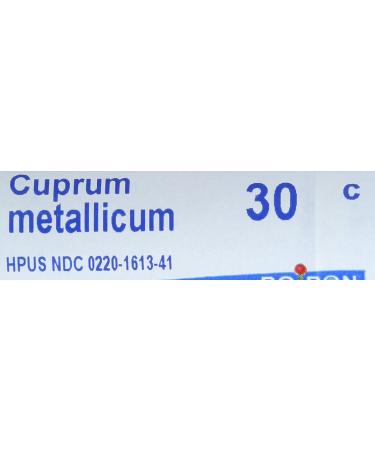 Boiron Cuprum Metallicum 30C 80 Pellets Homeopathic Medicine for Leg Cramps and Muscle Cramps - Natural Relief Formula - Buy Online on GoSupps.com