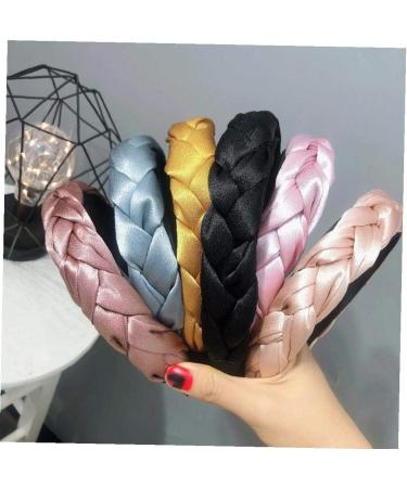 Female Wide Hair Hoop Knot Headbands Boho Hard Headband Hair Accessories for Girls - Buy Online on GoSupps.com