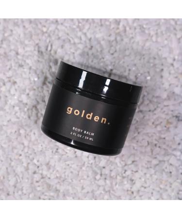 Golden Grooming Co. Men's Body Balm - Intense Repair Balm for Extra Dry Skin - Naturally Derived Hydrating Formula - Suitable for All Skin Types with Coconut Oil & Mango Butter - 2 FL OZ 2 Ounce (Pack of 1) - Buy Online on GoSupps.com