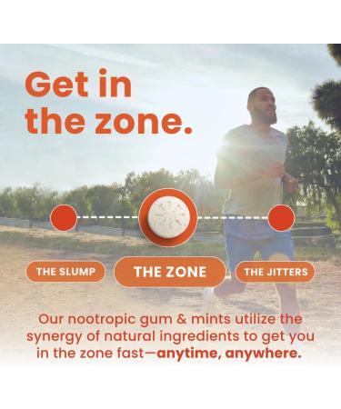 NeuroGum Energy Caffeine Gum (108 Pieces) - Sugar Free Nootropic Supplement with L-theanine Natural Caffeine & Vitamins B12 & B6 - Keto & Vegan Friendly Cinnamon Flavor - Pack of 12 - Buy Online on GoSupps.com