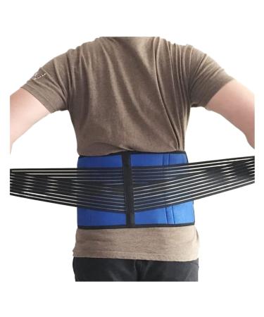 Back Support Back Brace Lumbar Support Lumbar Support Brace Orthopedic Compression Lower Back Brace Waist Hip Support Belt Back Support Belt(XXXXX-Large) XXXXX-Large Blue