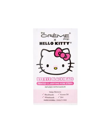 Shop The Cr me Shop Hello Kitty Bye Bye Blackheads Nose Pore Strips - Set of 6 | Best International Shipping - Buy Online on GoSupps.com