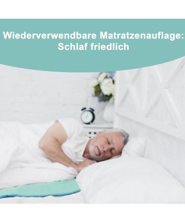 Bestzing Washable Incontinence Bed Pad - Waterproof Mattress Pad 180x200 - Durable & Comfortable Protection - Buy Online on GoSupps.com