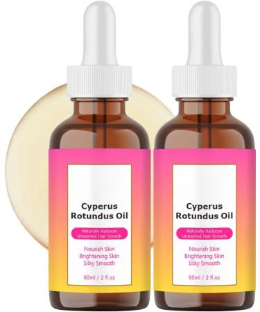 S rum pour la peau base de souchet rond huile de souchet rond r duit la pilosit ind sirable hydrate et apaise les peaux sensibles 2pcs