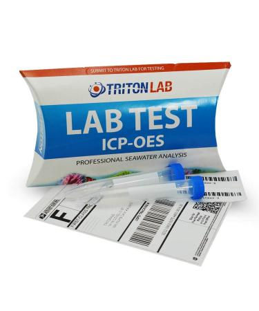 Triton Labs ICP-OES Water Test- Full Panel of 32 Elements - Saltwater Reef Testing Kit
