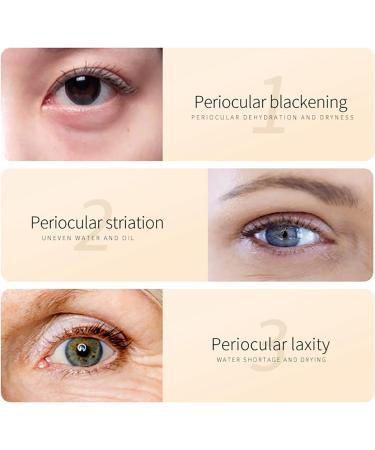 Rice Raw Pulp Eye Cream Anti Aging - Eye Cream for Dark Circles and Puffy Eyes - Moisture Hydration Under Eye Cream - Smooth Eye Contour Fade Fine Line Wrinkle - Reduce Dullness Improve Elasticity - Buy Online on GoSupps.com