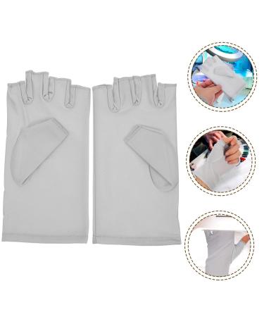 Beavorty 5 Pairs Nail Gloves Fingerless Gloves Manicures Protection Gloves Anti Gloves for Manicure Nail Light Nail Gel Uv Gloves for Gel Nail Lamp Touch Screen Spandex Miss Manicure Tools - Buy Online on GoSupps.com
