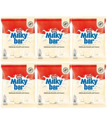 White Chocolate Bundle With Milkybar White Chocolate Buttons 30g (6 Pack)