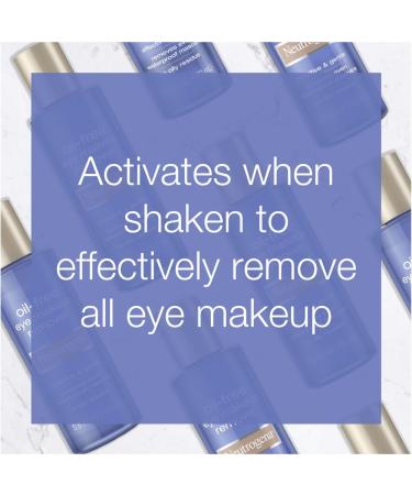 Neutrogena Oil-Free Eye Makeup Remover - 3 Pack Gentle & Effective for Waterproof Mascara No Oily Residue 5.5 fl oz Each - Buy Online on GoSupps.com