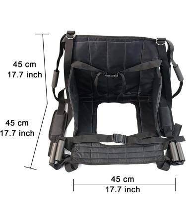 Toilet with Hole Wheelchair Transfer Belt Disabled Emergency Sling Mobility Aids Lift Stair Slide Board Transfer Belt for Elderly Seniors Disabled Patient Home Use Up & Down Stairs - Buy Online on GoSupps.com