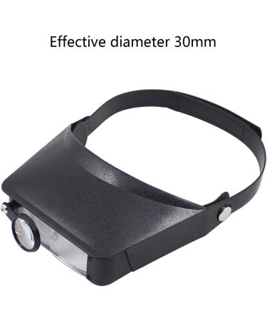 Uncles Head-Mounted Magnifying Glass 1./3X/9./11X Headband Magnifier for Reading Sewing Handmade & Other Fine Work Gift - Buy Online on GoSupps.com