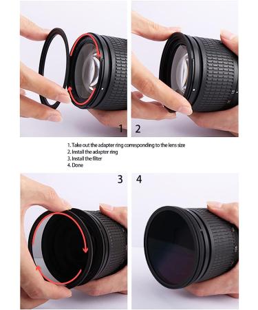 82mm to 77mm Step-Down Filter Adapter Ring for UV ND CPL Filters - Metal Construction, Compatible with All Brands - 82mm-77mm - Buy Online on GoSupps.com