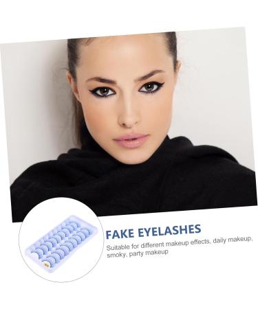 Didiseaon 10 Pairs Fake Eyelashes Blue False Eyelashes Long Fluffy Eyelashes Halloween False Eyelashes Cosmetic Supplies Permanent False Eyelashes Dollsthetic Lashes Fiber Soft - Buy Online on GoSupps.com
