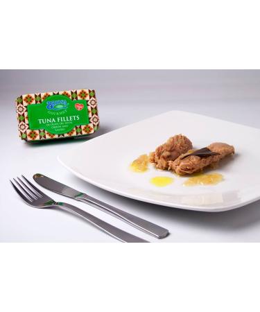 Briosa Gift Set: Gourmet Flavour Box - Sardine Mackerel & Tuna in Olive Oil 4x120g | Authentic Portuguese Treats - Buy Online on GoSupps.com
