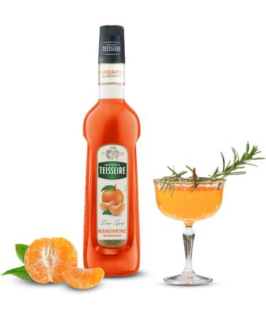 Mathieu Teisseire Mandarin Syrup for refreshing drinks cocktails and desserts 70cl bottle - Buy Online on GoSupps.com