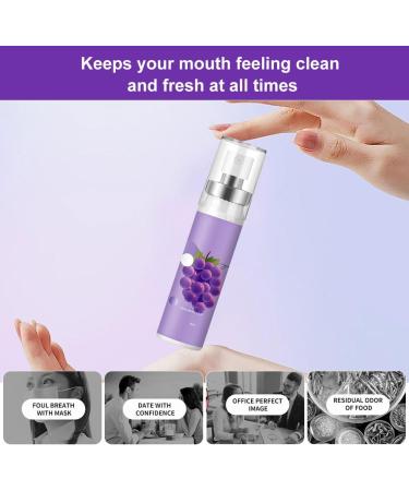 Spray Rafra chissant pour l'Haleine 20ml Spray D'haleine Buccale Vaporisateur D'Halitose D'Odeur Orale Petit Portatif Souffle Frais 2 Pi ces - Buy Online on GoSupps.com