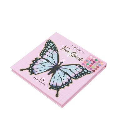 Profusion Cosmetics Empowered Butterfly 25-Shade Eye Shadow Palette - Pigmented Matte & Shimmer Blendable Long-Lasting Bold Colors for Stunning Eye Looks | International Shipping - Buy Online on GoSupps.com