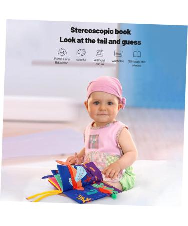 3-Pack Soft Fabric Small Animal Books for Babies | Educational Chewable Puzzle Books - Perfect Gift for Kids | BUNDX3ST - Buy Online on GoSupps.com