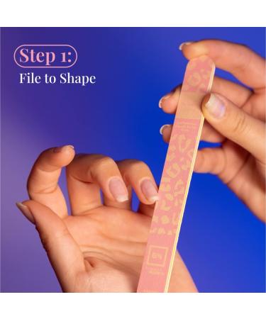 Beauty Nuggets Made My Nails Buffer Ultimate Shine 3 Way Nail Buffing Block with Professional Nail File 120/180 Grit-Perfect All in One Manicure Tool for Smooth Shiny Twinkling Nails 2 Piece Set - Buy Online on GoSupps.com