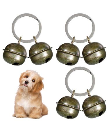 Leeq extra loud bell for cats and dog - pet Tracker bell dog bell for collar pet tracker for black cat -bell collar collar charm pendants for dog cats