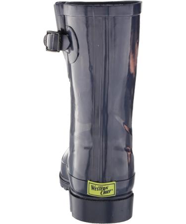Western Chief Women's Mid Height Waterproof Rain Boot - Navy Gloss (Size 9) - Buy Online on GoSupps.com