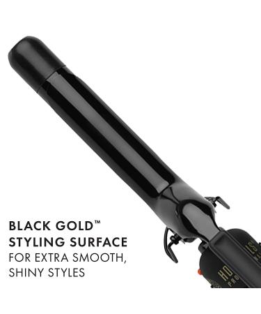 Hot Tools Pro Artist Black Gold 1 Inch Curling Iron for Long-Lasting Defined Curls - Buy Online on GoSupps.com