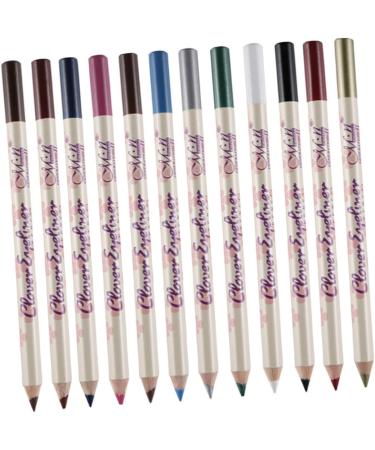 SKISUNO 24 Pcs Eye Shadow Pen Brown Eyeliner Pencils Eyeliner Waterproof Eyeliner Pencil Colours Eyeshadow - Buy Online on GoSupps.com