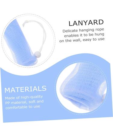 Baluue 24 Pcs Foaming Soap Mesh Bag Cleansing Foaming Bag Soap Saver Pouch Foam Face Wash Sponge Pe Network 14.5x5cmx2pcs As Shownx2pcs - Buy Online on GoSupps.com