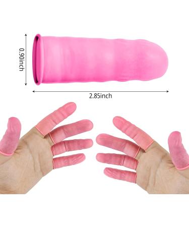 100 Pcs Disposable Latex Finger Cots for Beauty & Electronics Repair - White - Buy Online on GoSupps.com