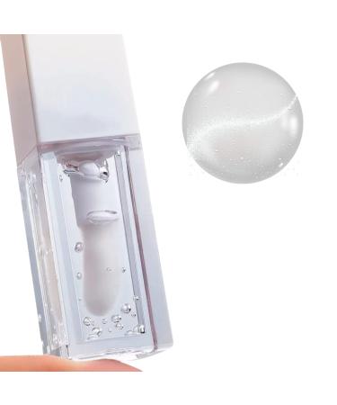 Hydrating Lip Tint Oil with Essential Oils and Vitamins for a Hot Natural Clear Glow - Lip Plumper and Makeup in One