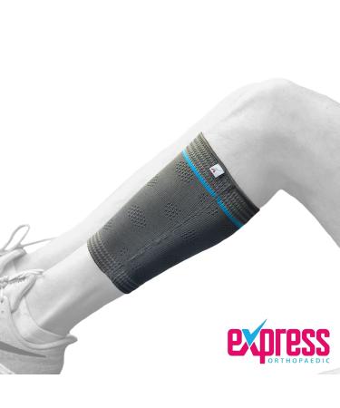 Express Orthopaedic Medically Approved Woven Elastic Calf Compression Support Sleeve - Bilateral - Size MED - Calf Circumference 34-38cm - Buy Online on GoSupps.com