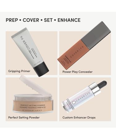 Cover FX Power Play Concealer - P Deep 3, 16-Hour Full Coverage, Crease-Proof & Transfer-Proof Formula with Pollution Defense, 0.33 Fl Oz - Buy Online on GoSupps.com