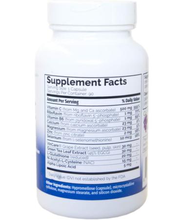 PRO-C (90 caps) - Powerful Nrf2 Activator Antioxidant Supplement with Advanced Vitamin C Formula for Superior Free-Radical Protection - Buy Online on GoSupps.com