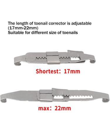 Ingrown Toenail Treatment Stainless Steel Ingrown Toenail Corrector Relief Paronychia Treatment Correcting Tool - Buy Online on GoSupps.com