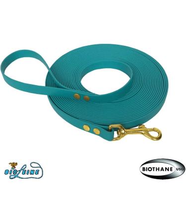 Bio-Line Light Cat Leash | 8m Biothane Leash in Turquoise for Small & Large Cats - Durable & Comfortable - Buy Online on GoSupps.com