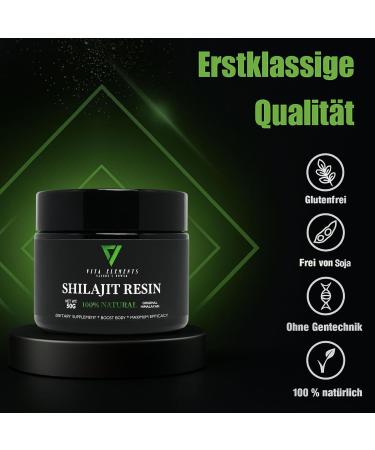 R sine Shilajit Himalaya originale 100 % pure v g talienne sans additifs test e en laboratoire ESFA en Allemagne 50 g - Buy Online on GoSupps.com