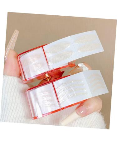 FRCOLOR 6 Rolls Double Eyelid Sticker Bood Tape Double Sided Eyelid Tape Makeup Adhesive Eye Lift Strips Instant Eyelid Lift Sticker Lace Eyelid Tape Lifter Double Eyelid Tape Heart-shaped - Buy Online on GoSupps.com