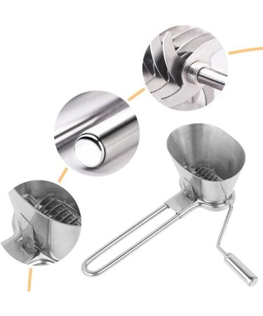 Stainless Steel Coriander Chopper | Manual Herb Spice Mill Grater | Vegetable Grinding Tool for International Shipping - Buy Online on GoSupps.com