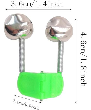 Brateuanoii 30-Piece Fishing Bells Set - Dual Color Bite Indicators for Outdoor Fishing - Essential Fishing Accessories - Buy Online on GoSupps.com