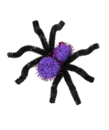 Halloween Spider Pins Halloween Spider Barrettes Hairpins | Spider Barrettes Halloween Hair Accessories for Family Friends Women Purple