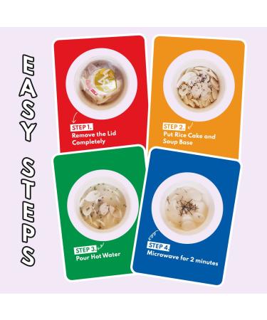 Surasang Tteokguk Korean Rice Cake Soup 6.3oz - Pack of 6 | Delicious and Nourishing New Year's Comfort Soup - Buy Online on GoSupps.com