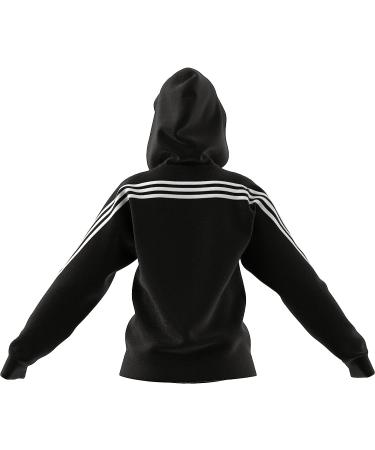 adidas Women's Future Icon 3-Stripes Hooded Tracktop - Medium Black | Sportswear - Buy Online on GoSupps.com