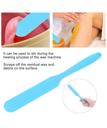 Buy Nondy Wax Spatula & Applicator - Reusable Silicone Hair Removal Tool for Home Salon - Blue - Buy Online on GoSupps.com